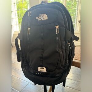 North Face Surge Backpack - Black